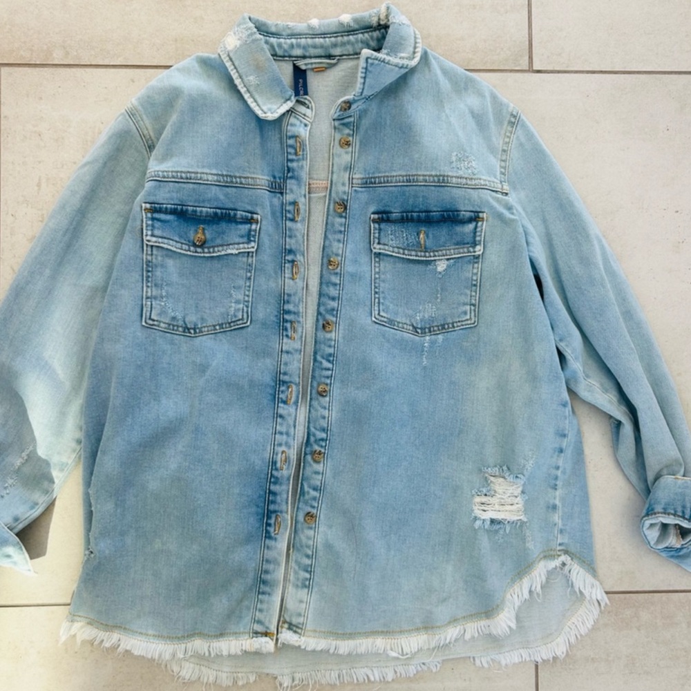 Pilcro Light Blue Denim Jean Jacket